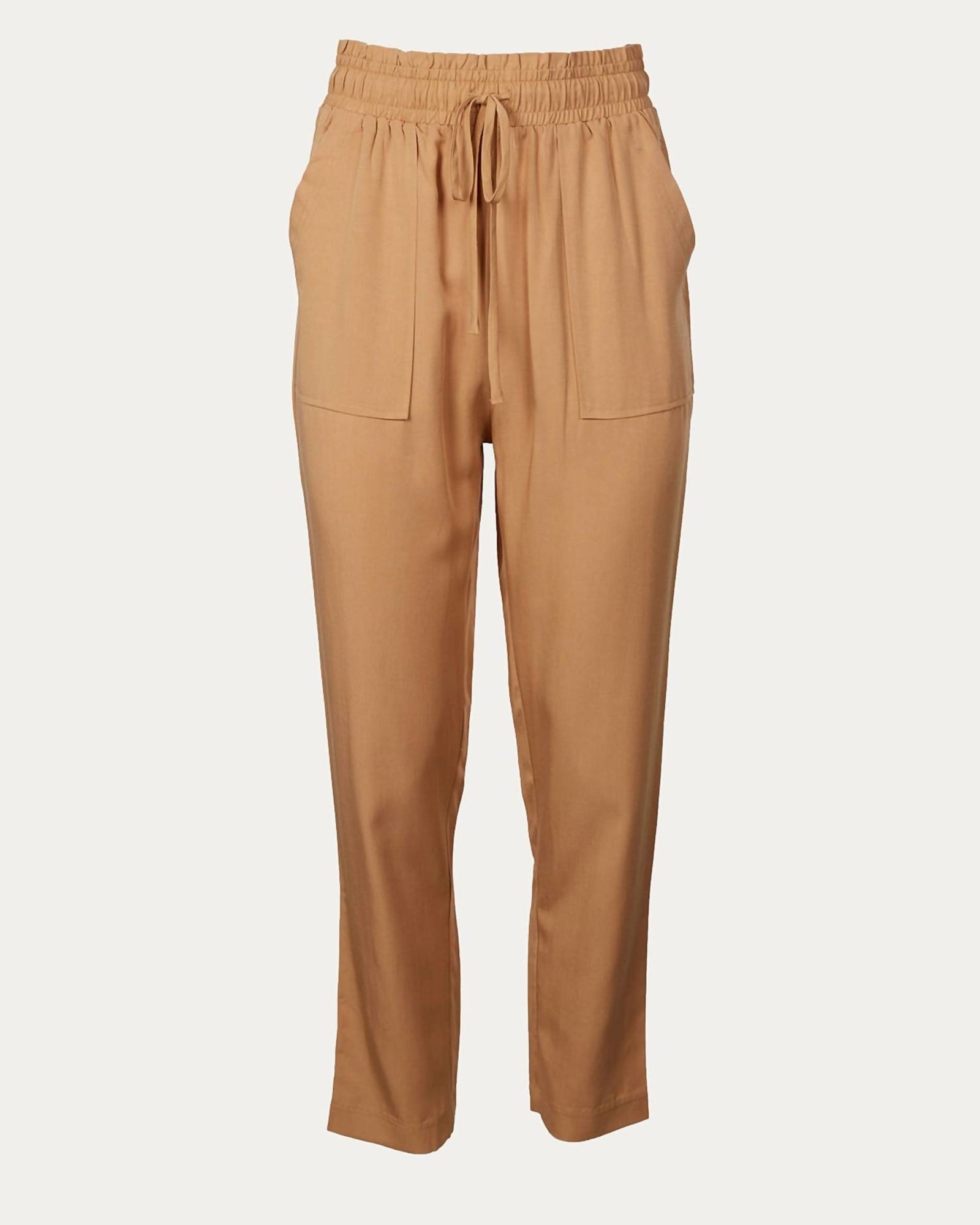 Paperbag Pants in Apricot | Apricot