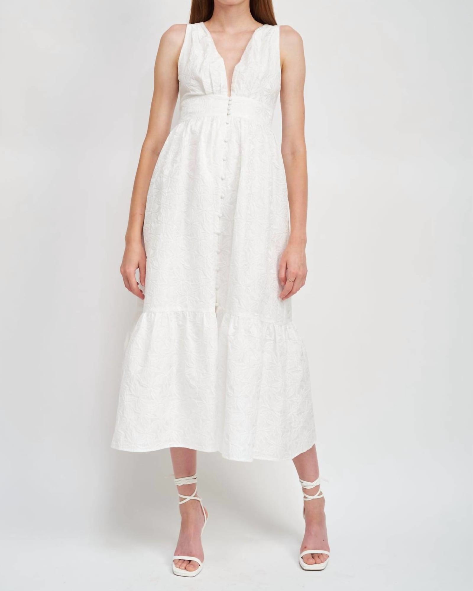 Daisy Dress in White | White