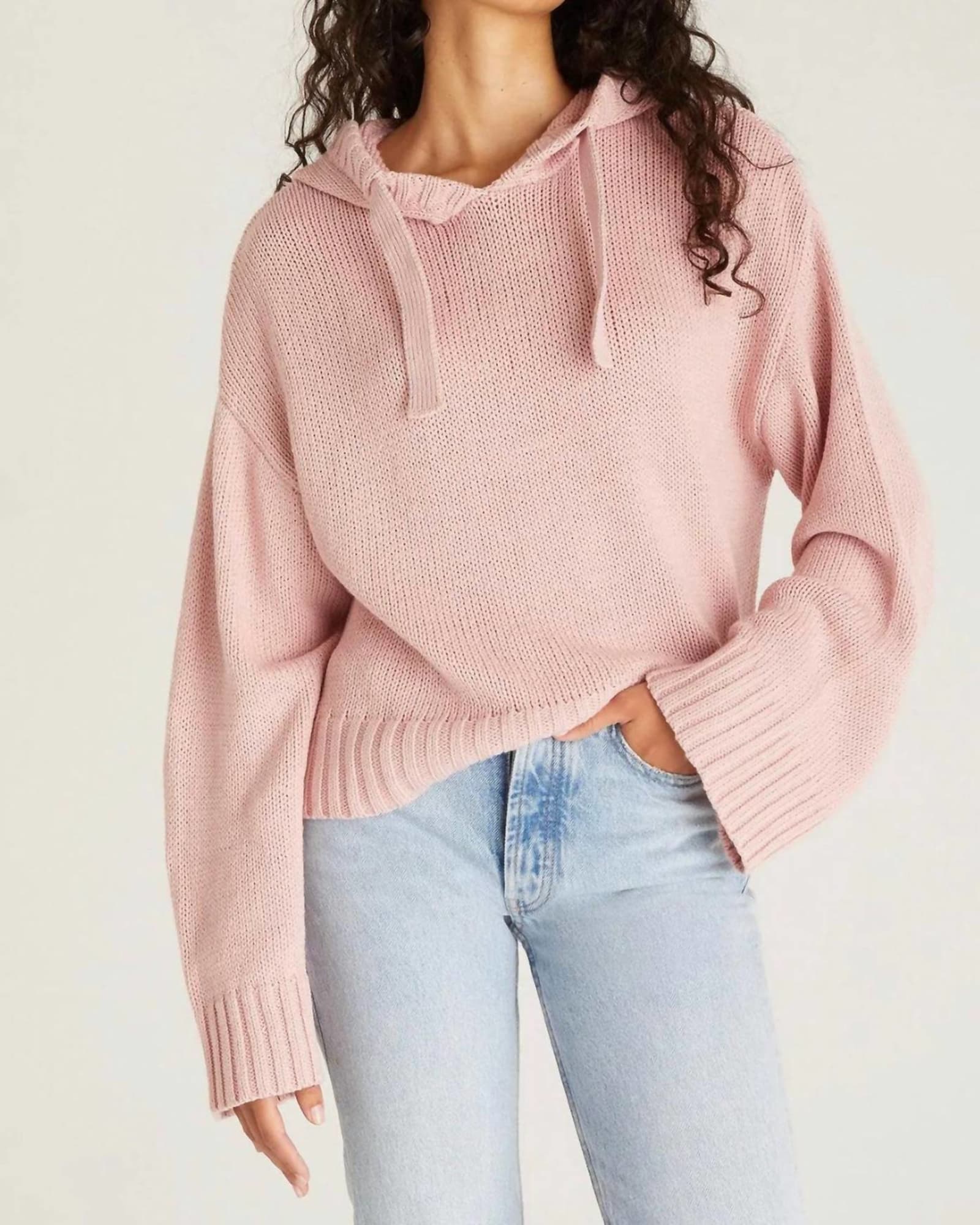 Harley Hoodie Sweater in Pink | Pink
