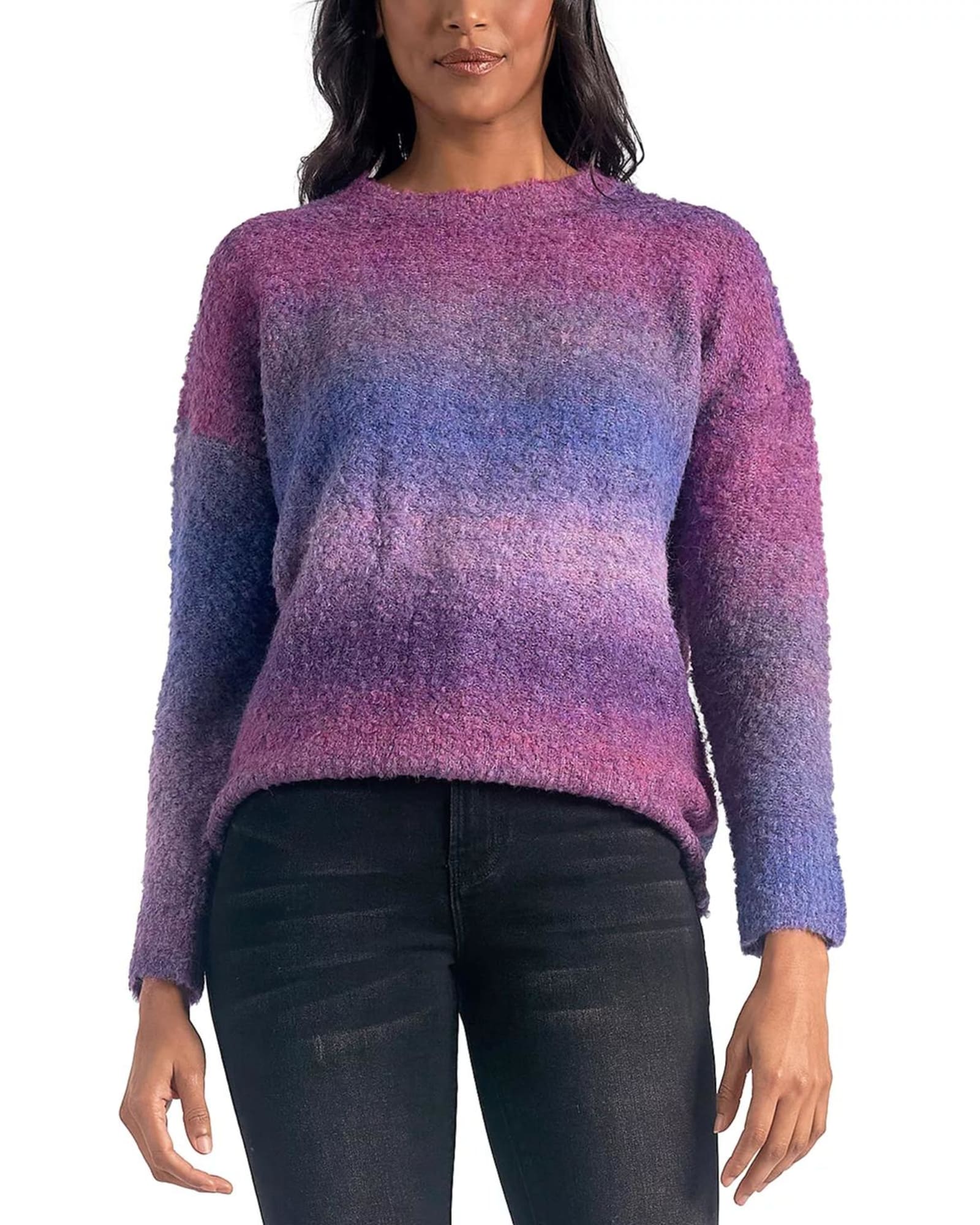 Kimberly Space Dye Sweater in Multi - Blue | Multi - Blue