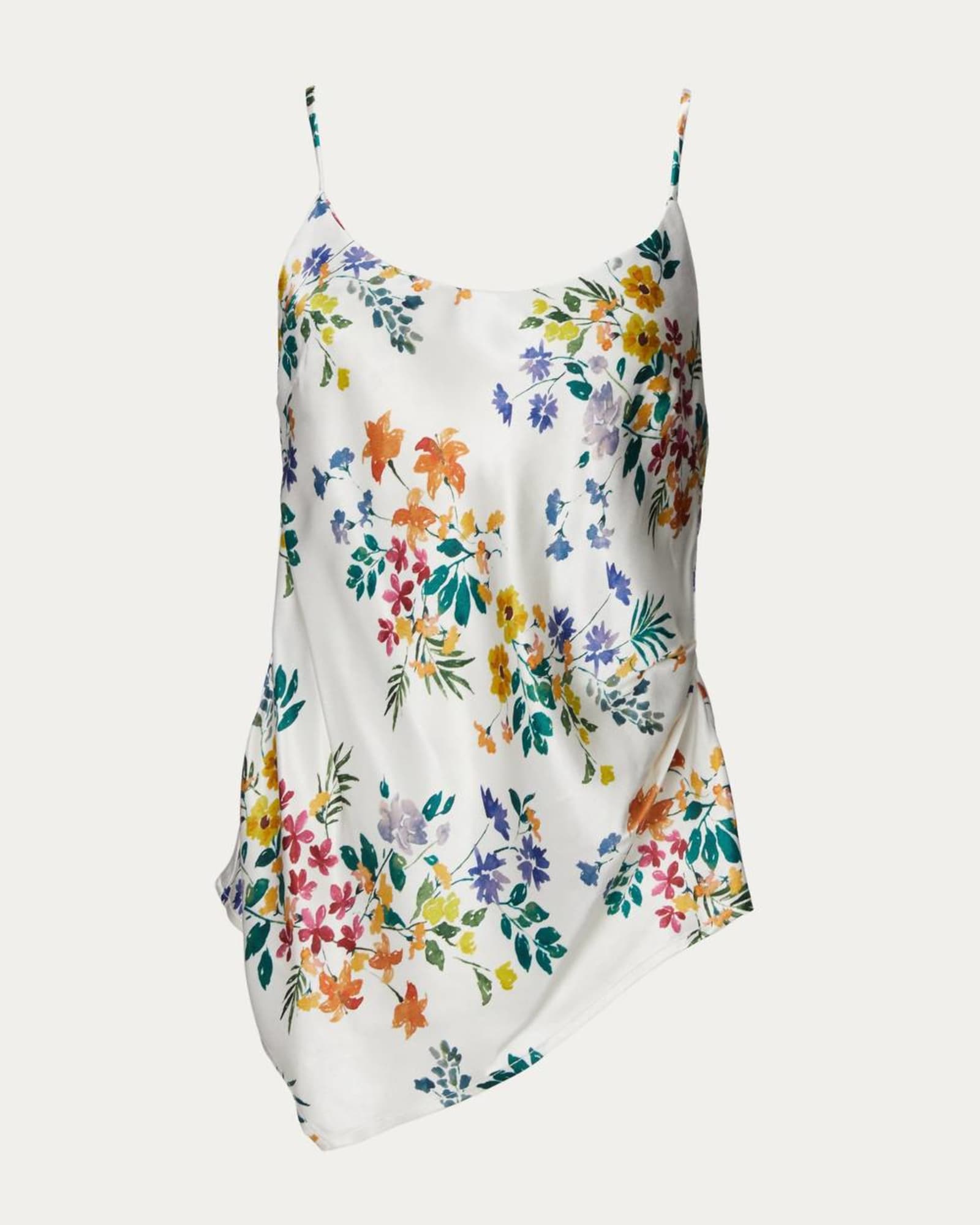 Evie Scoopneck Cami in Vanilla Floral | Vanilla Floral