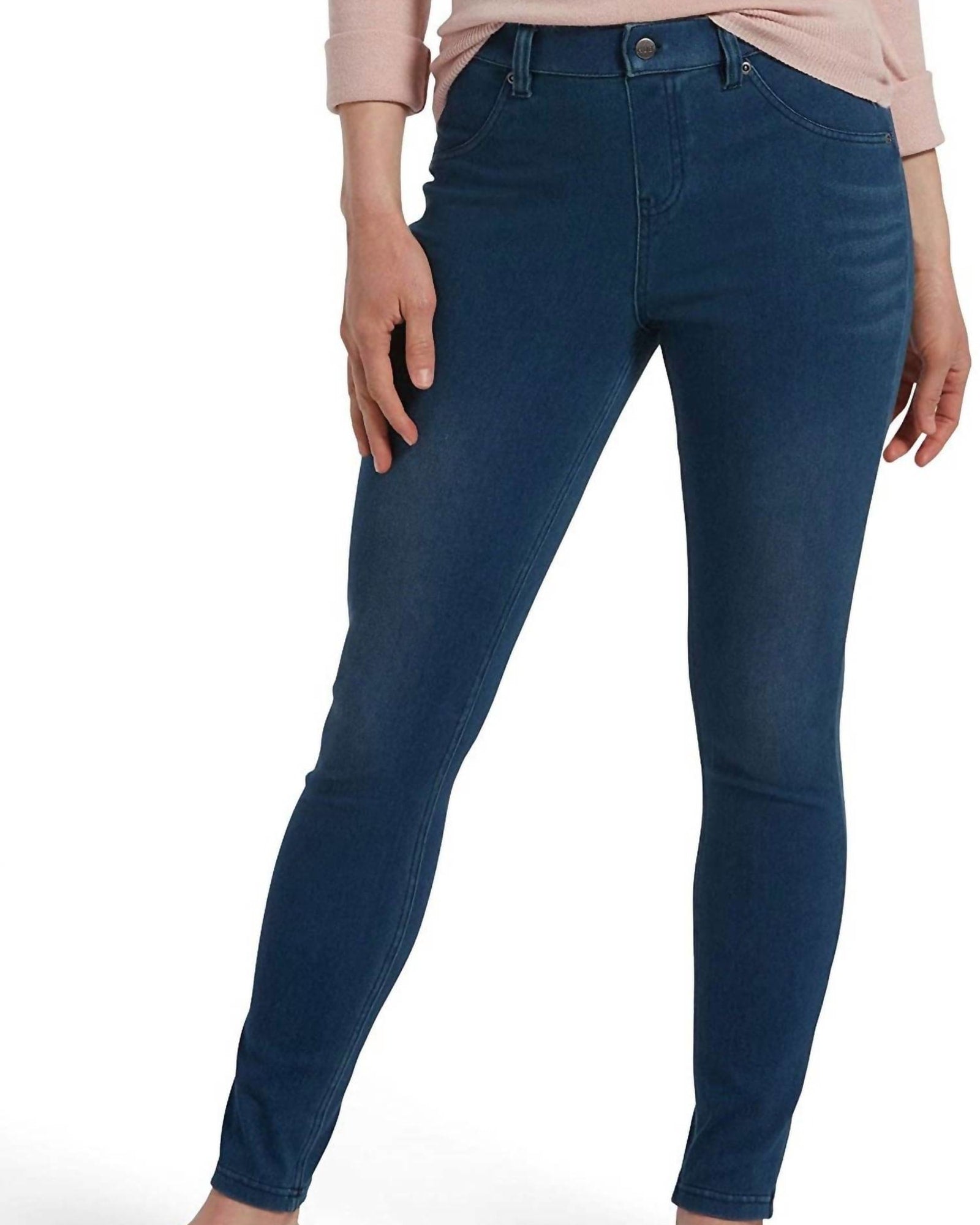 Women'S Ultra Soft High Waist Denim Leggings in Windsor Blue Wash | Windsor Blue Wash