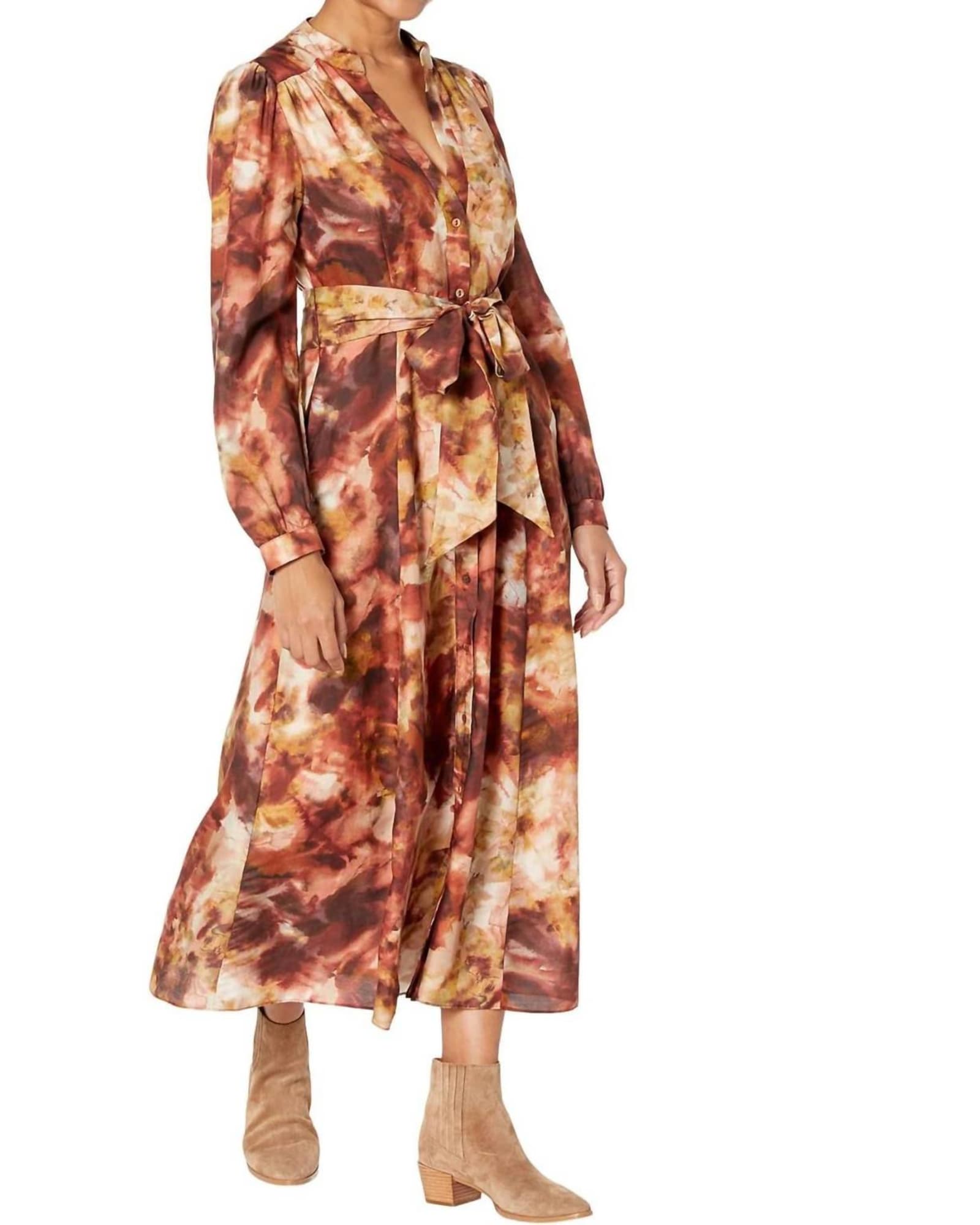 Lillian Shirt Dress In Vineyard | Vineyard