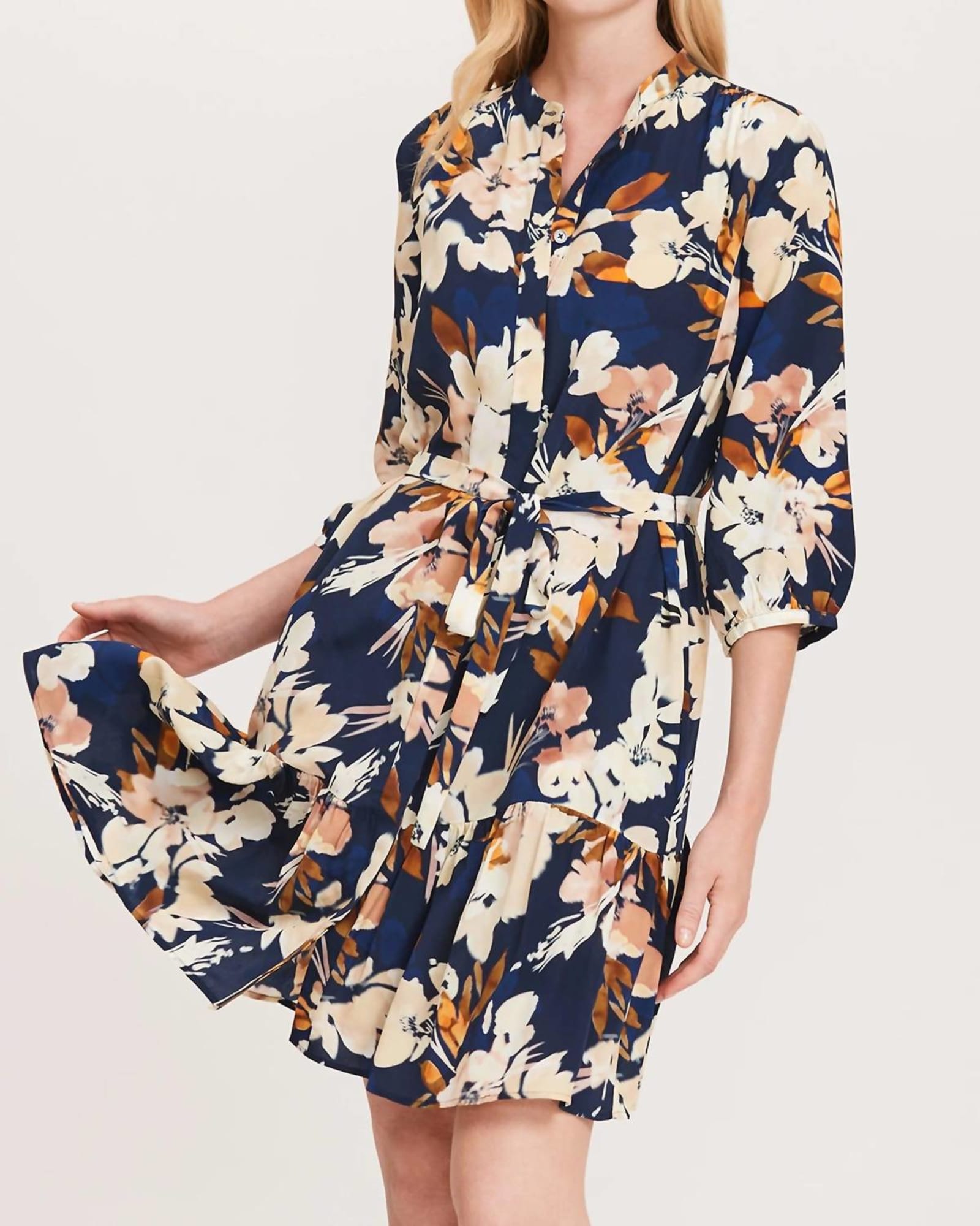 Petra Floral Print Dress In Multi | Multi