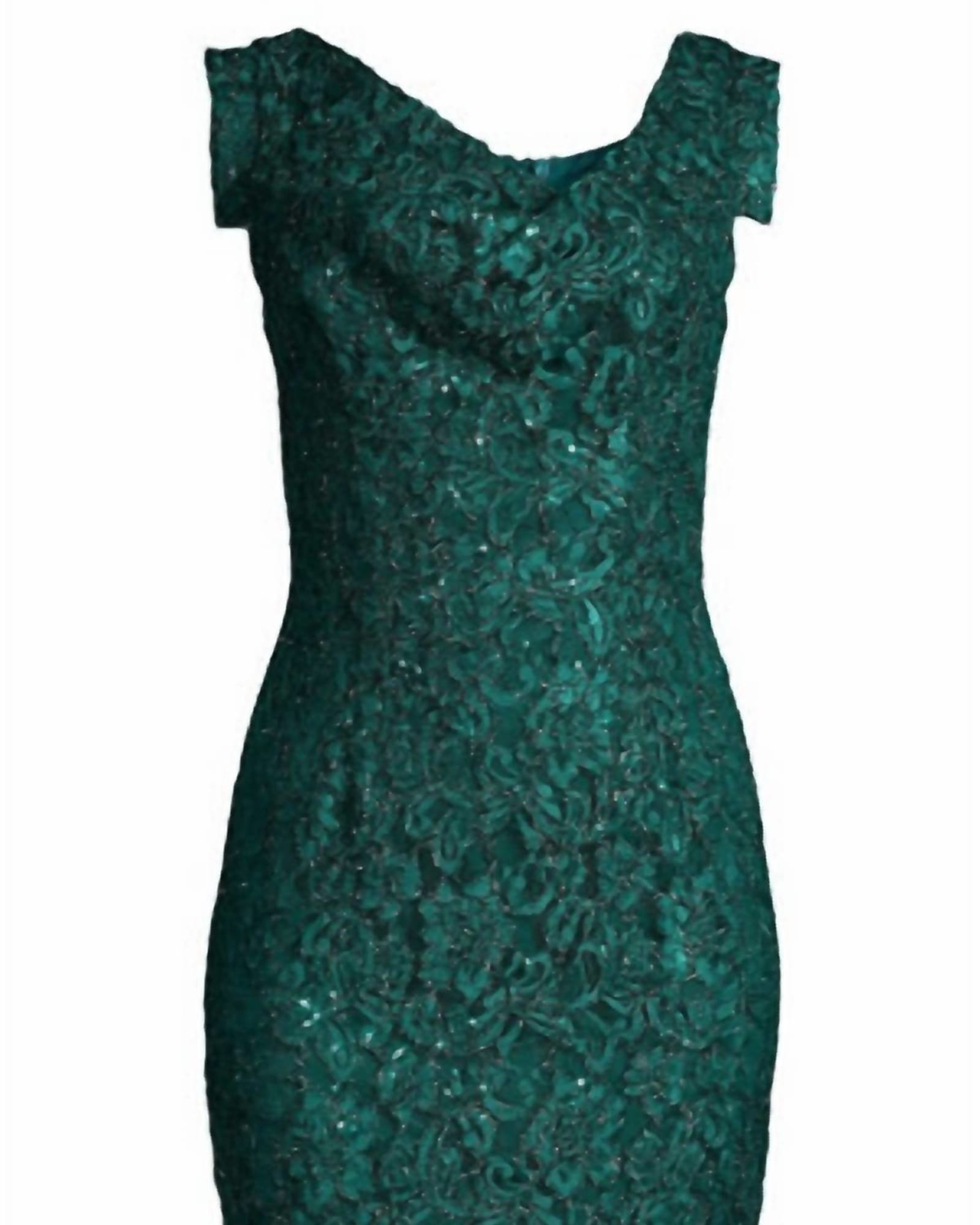 Jackie O Green Sequin Dress In Green | Green