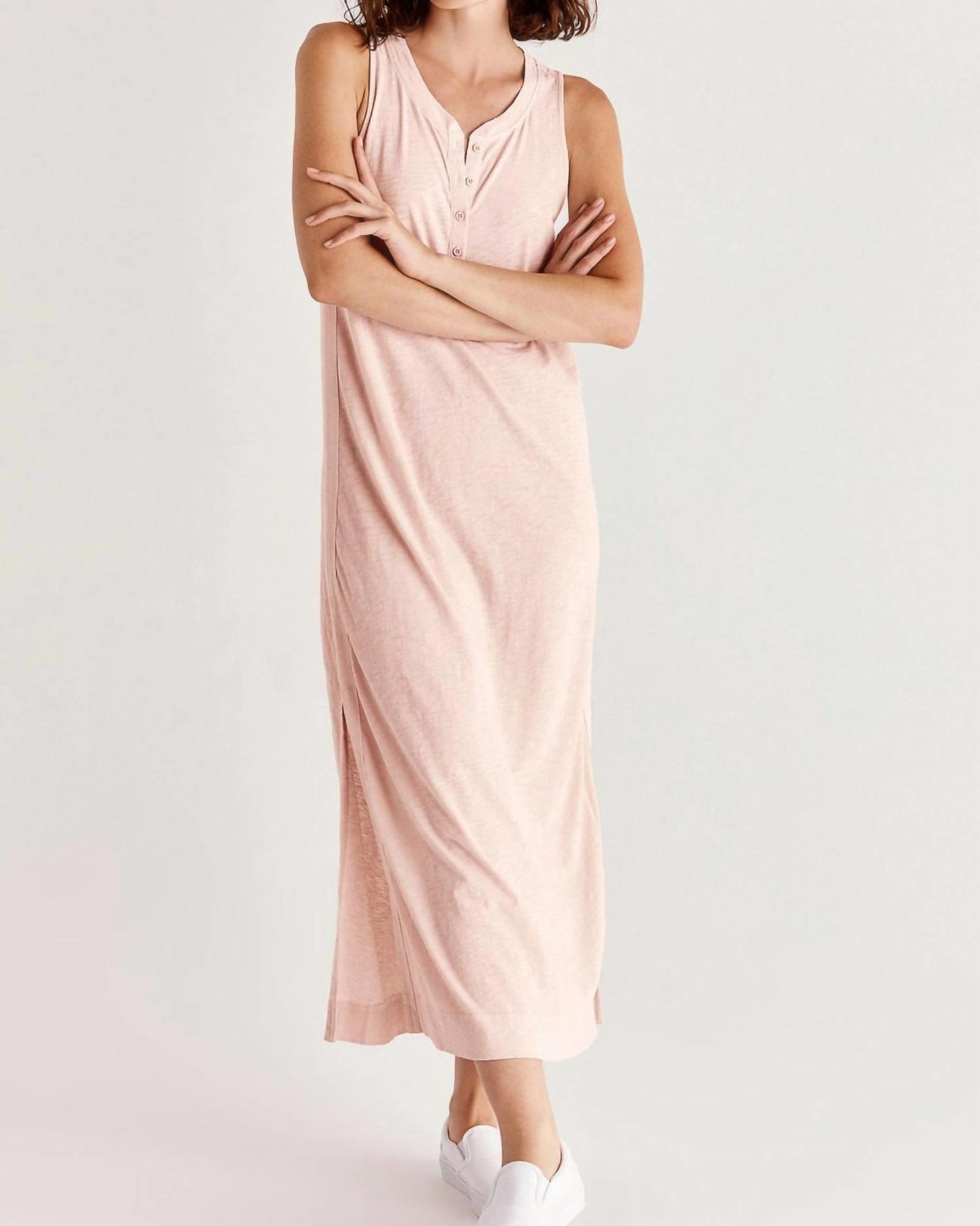 The Summertown Maxi Dress in Muted Blush | Muted Blush