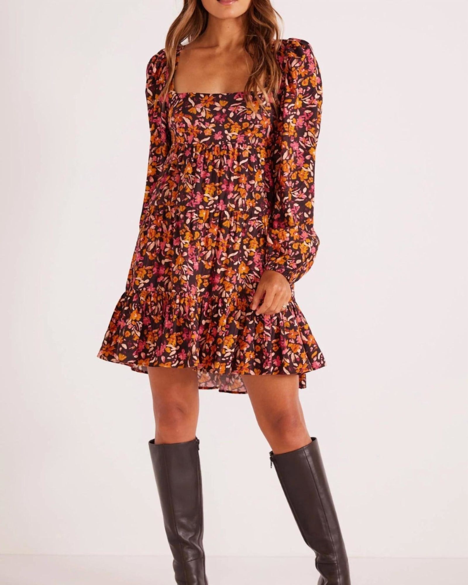 Sorrento Mini Dress In Floral | Floral