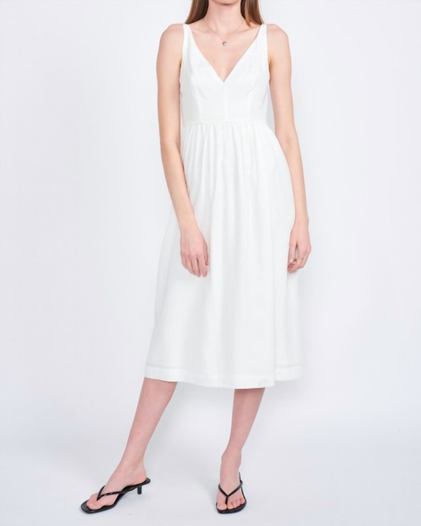 Sloan Dress in Off White | Off White