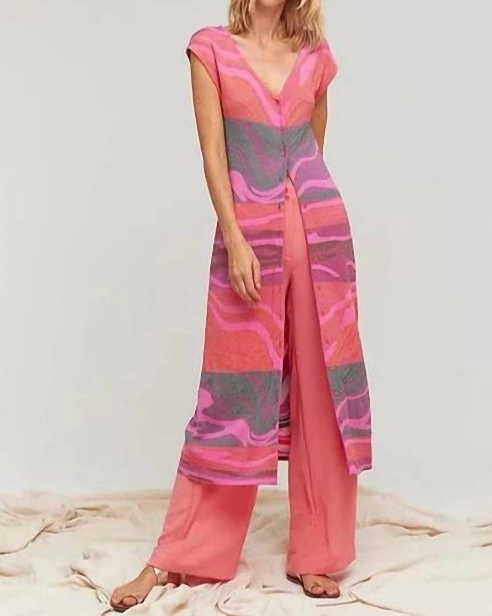 Rao Dress In Pink | Pink