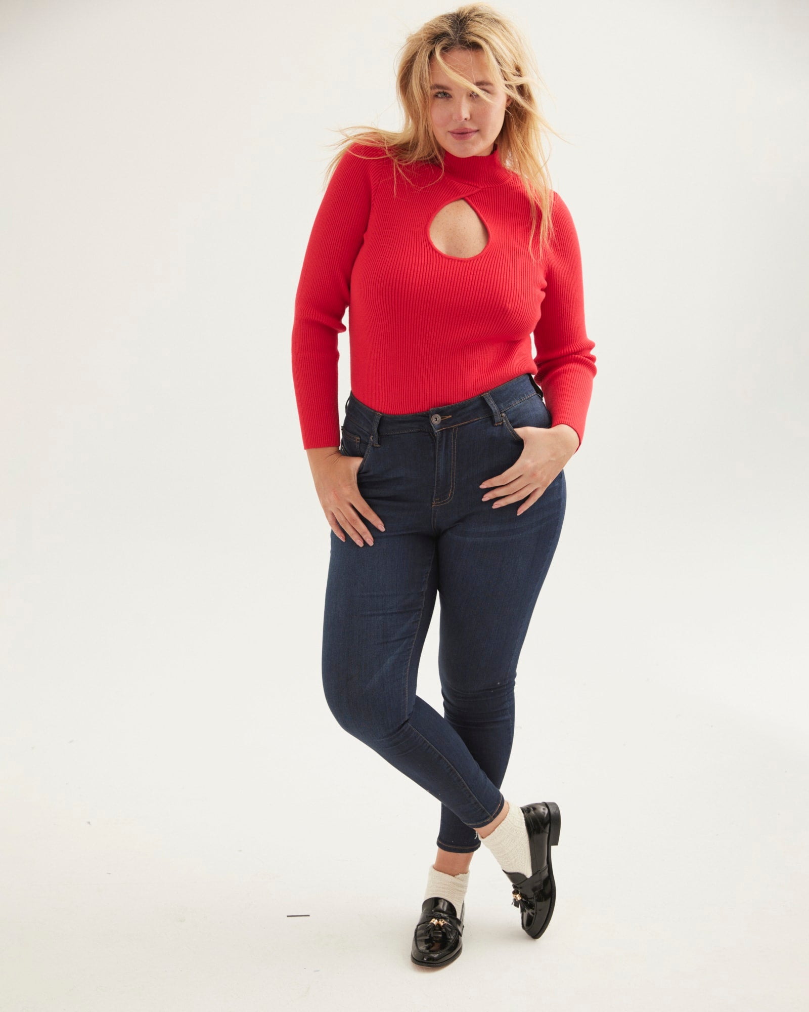 High Rise Booty Shaper Skinny Jean at Seven7 Jeans