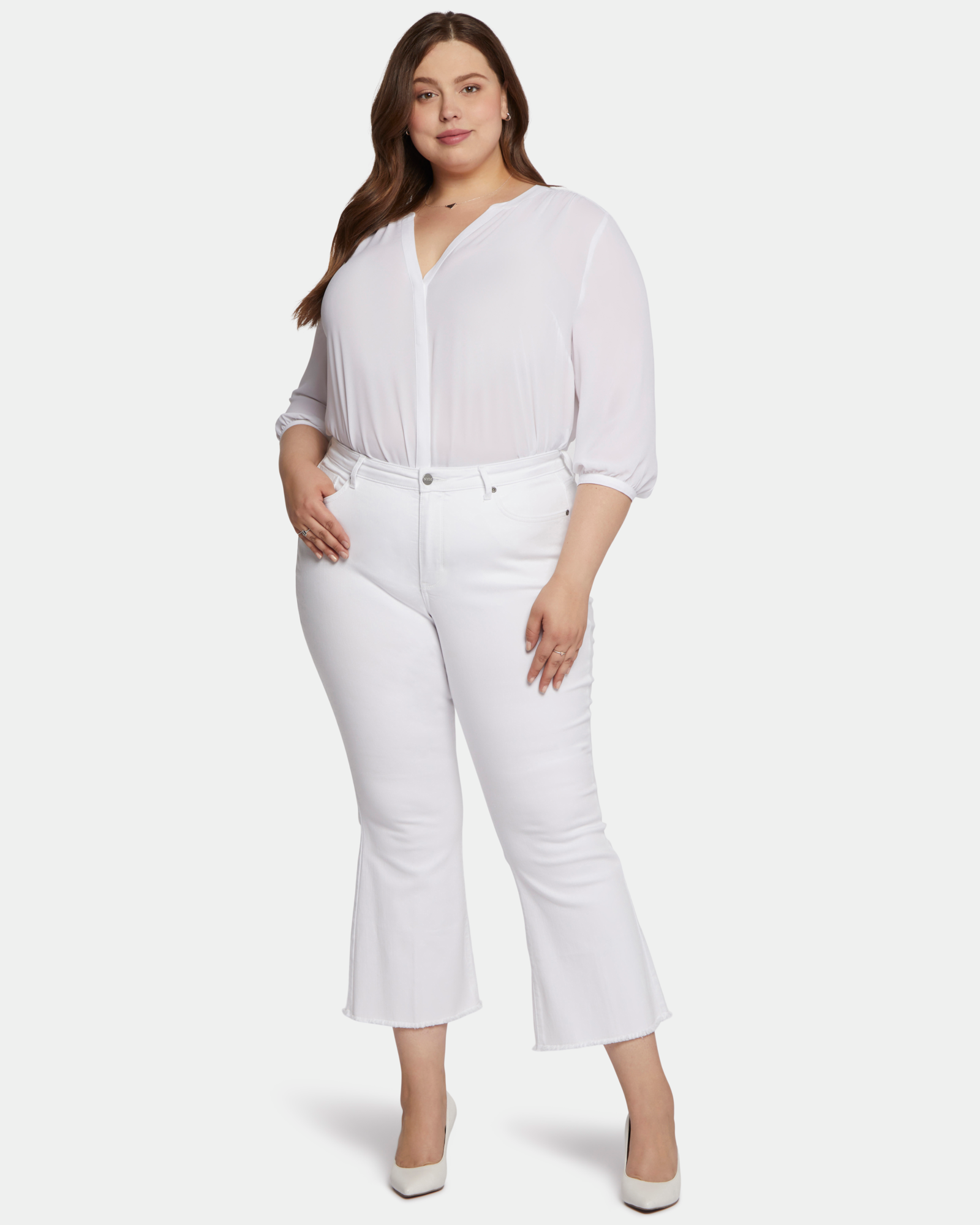 Plus Size Exclusive Modern Ankle Jeans - Meridian Wash - Curvy Fit