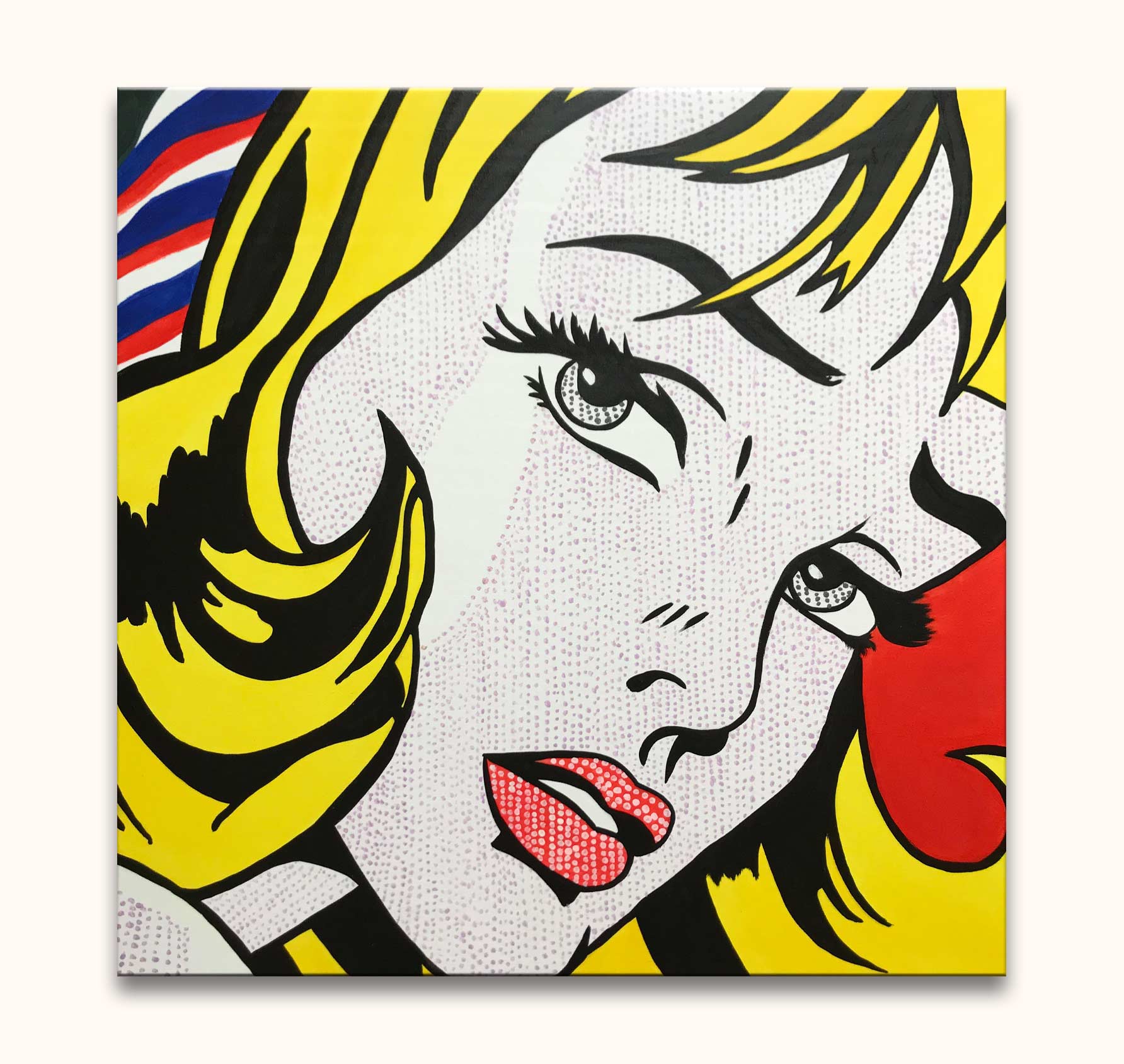 Kalmte Pijl land Roy Lichtenstein – Pop Art Meisje – degrootmeesters.com