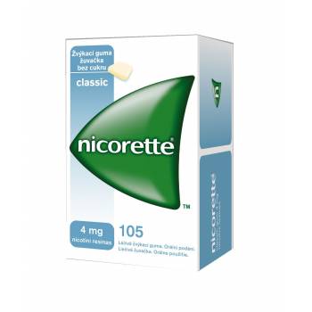 knal gebied Met opzet Nicorette Classic Gum 4 mg chewing gum 105 – My Dr. XM