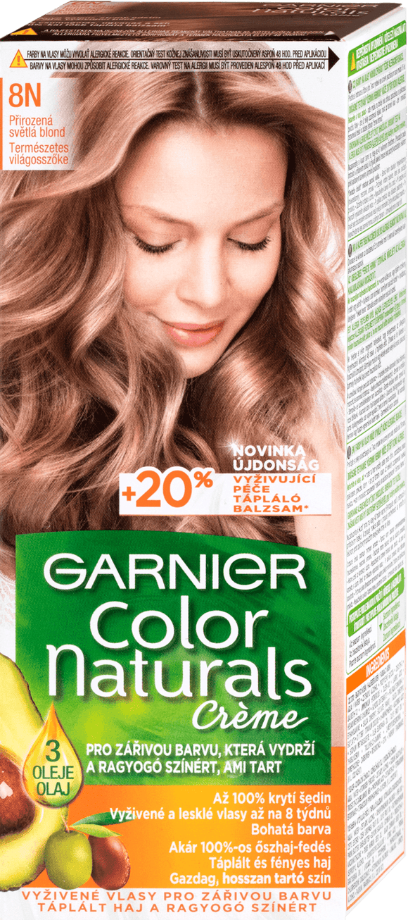 Hijgend klimaat extase Garnier Color Naturals Hair Color Natural light blond 8N – My Dr. XM