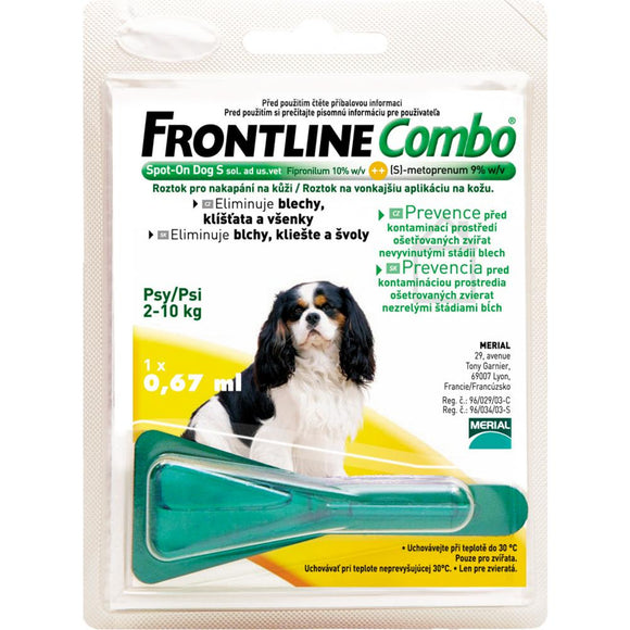 Meer atleet Lui FRONTLINE Combo Spot on Dog S 1x1 pipette 0.67ml – My Dr. XM