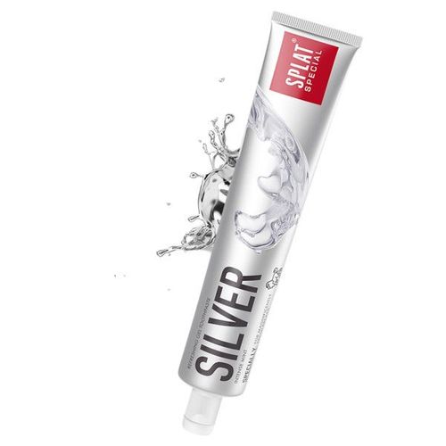 silver toothpaste