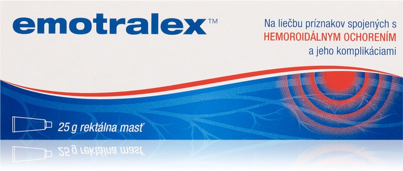 Emotralex Hemorrhoids Treatment Ointment 25 G My Dr Xm 1633