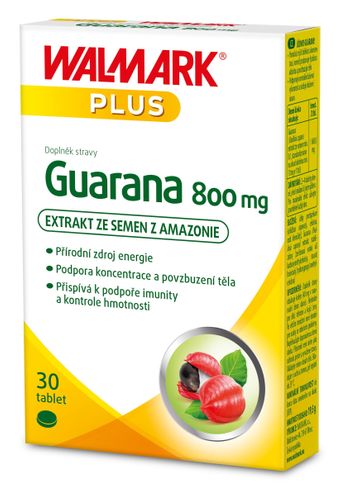 Fictief schoenen zelfstandig naamwoord Walmark Guarana 800 mg 30 tablets – My Dr. XM