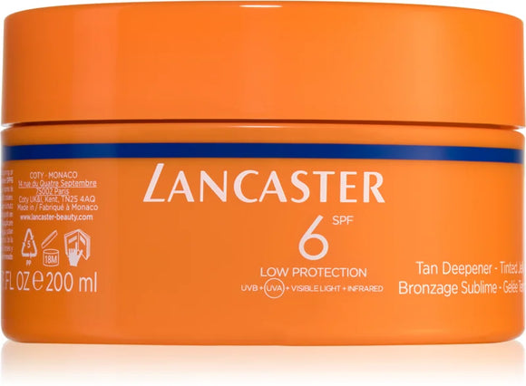 Dochter kapperszaak Draaien Lancaster Sun Beauty Tan Deepener Protective Tinting Gel SPF 6 - 200 m – My  Dr. XM