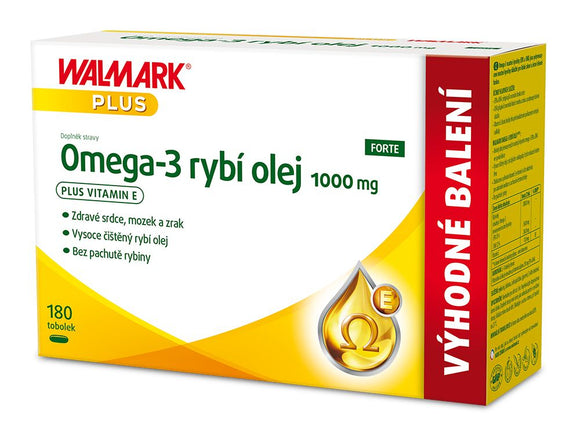 Walmark fish oil FORTE 1000 mg 180 capsules – My Dr. XM