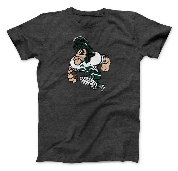 Michigan State Football Charcoal T-Shirt from Nudge Printing