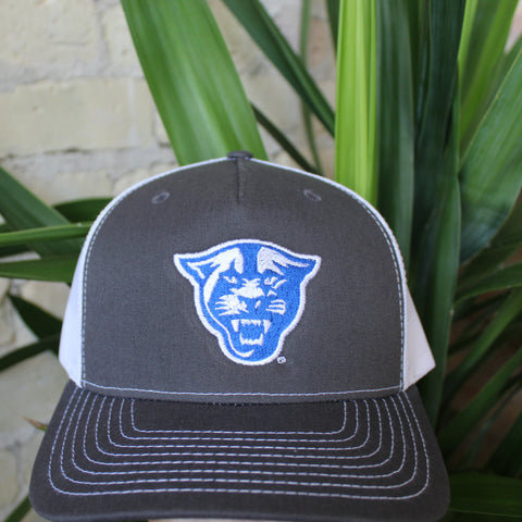 Georgia State University Blue and White Panther Trucker Hat