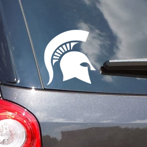 Michigan State Spartans Extra Large 17.5 Block S Decal