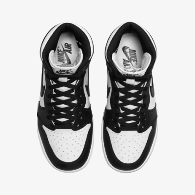 AJ 1 Retro High 'Panda Black / White': Why contrasting color is so ...