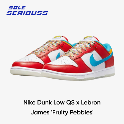 01.Nike Dunk Low QS x Lebron James 'Fruity Pebbles'