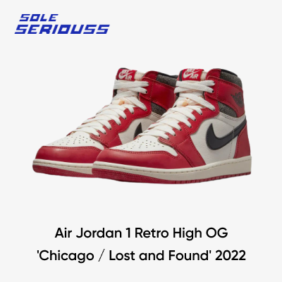 03.Air Jordan 1 Retro High OG 'Chicago  Lost and Found' 2022