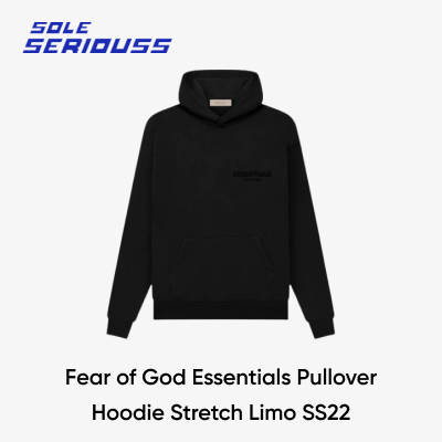 03.Fear of God Essentials Pullover Hoodie Stretch Limo SS22