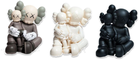 Kaws Time Off Vinyl Figure SS 23 - Pink