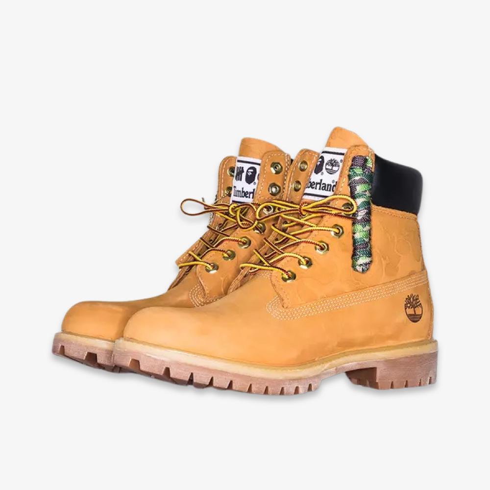 Mens Timberland x BAPE A Bathing Ape x Undefeated 6