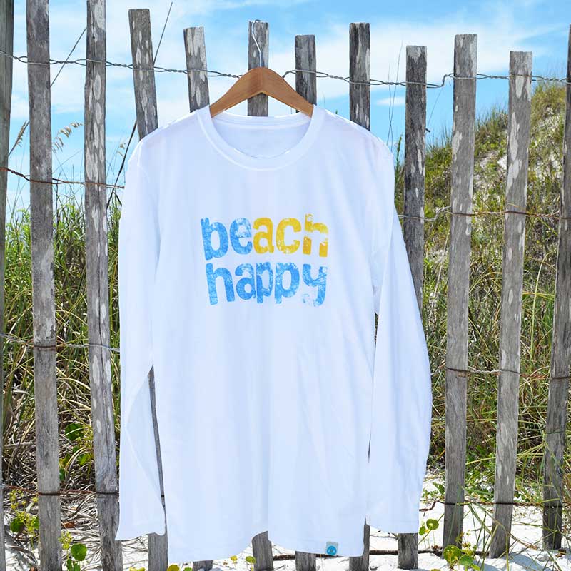 beach happy sweatshirt