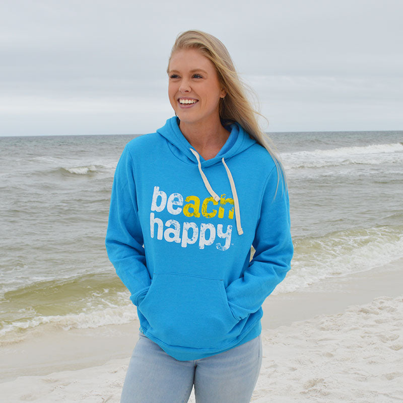 beach happy sweatshirt