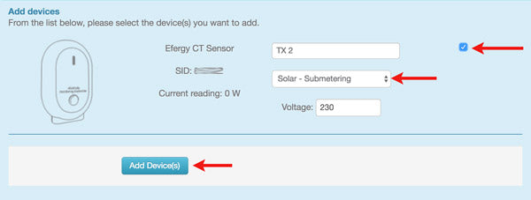 Checkbox and TX Labelling