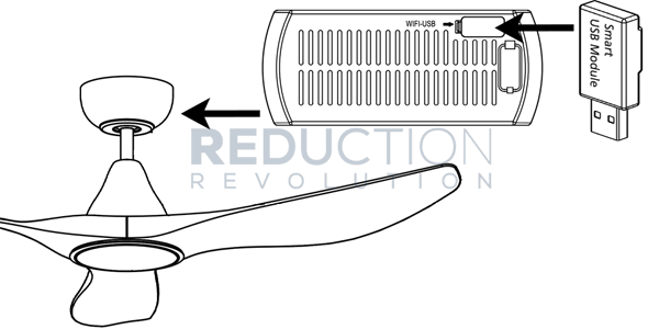 EGLO Surf Smart USB Module Installation