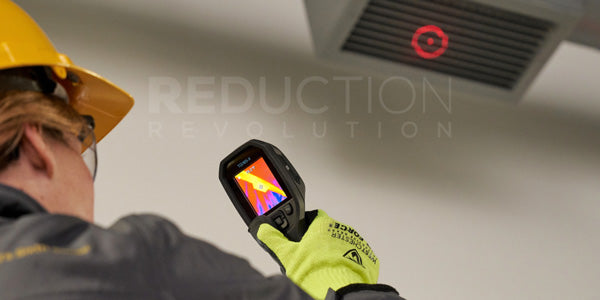FLIR TG165-X thermal imager can be used for HVAC inspections
