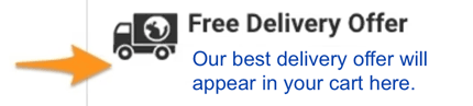 Free Delivery Offer