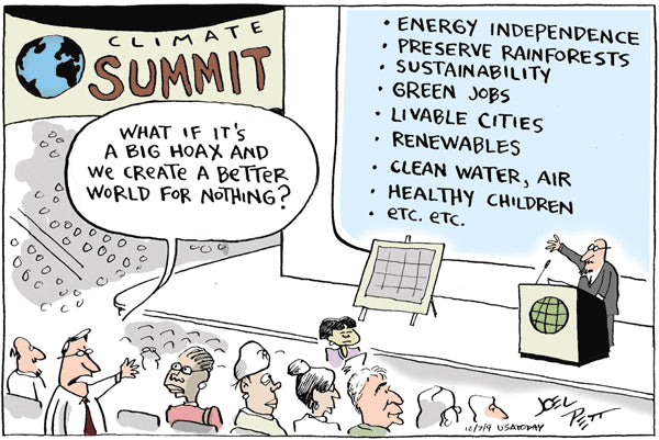Climate Change Cartoon Joel Pett