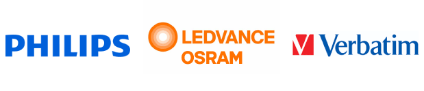 Philips, Osram, Verbatim LED Lighting