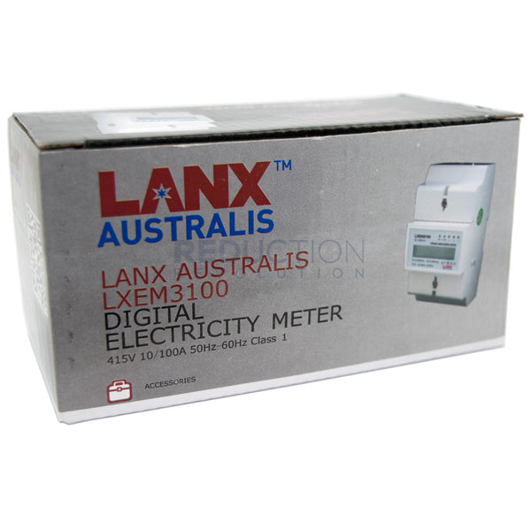 Three Phase Electricity Sub Meter (100 Amp)