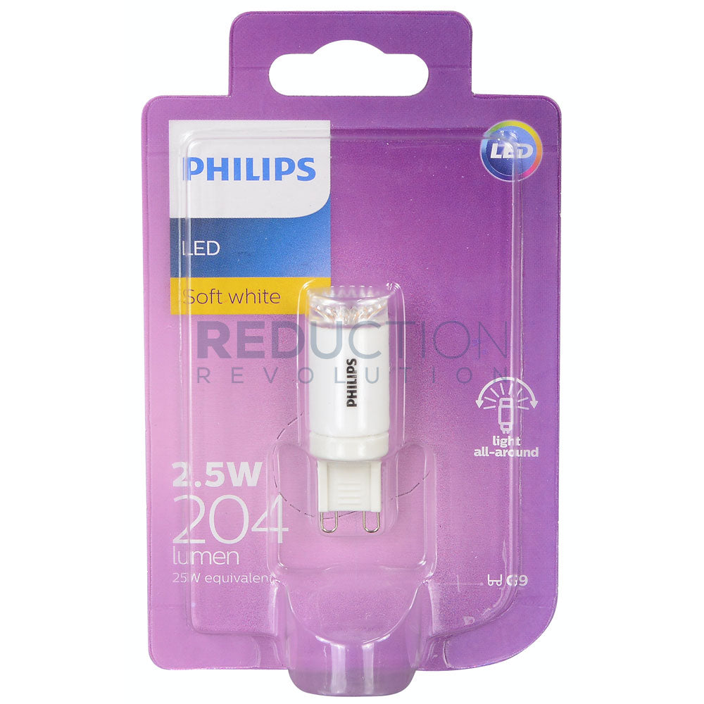 maling sukker lovgivning Philips G9 LED Capsule 2.5W CorePro Mains Voltage Bulb