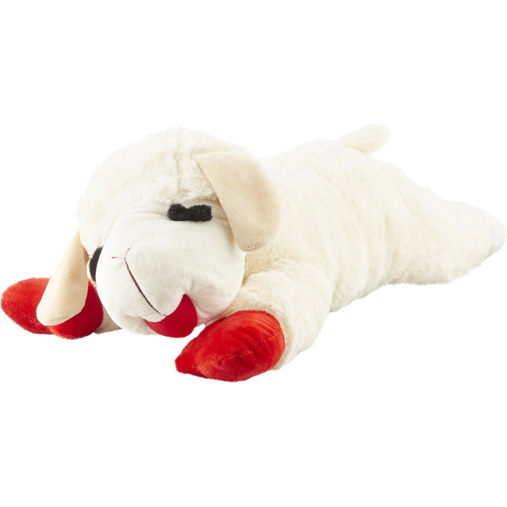 stuffed lamb dog toy