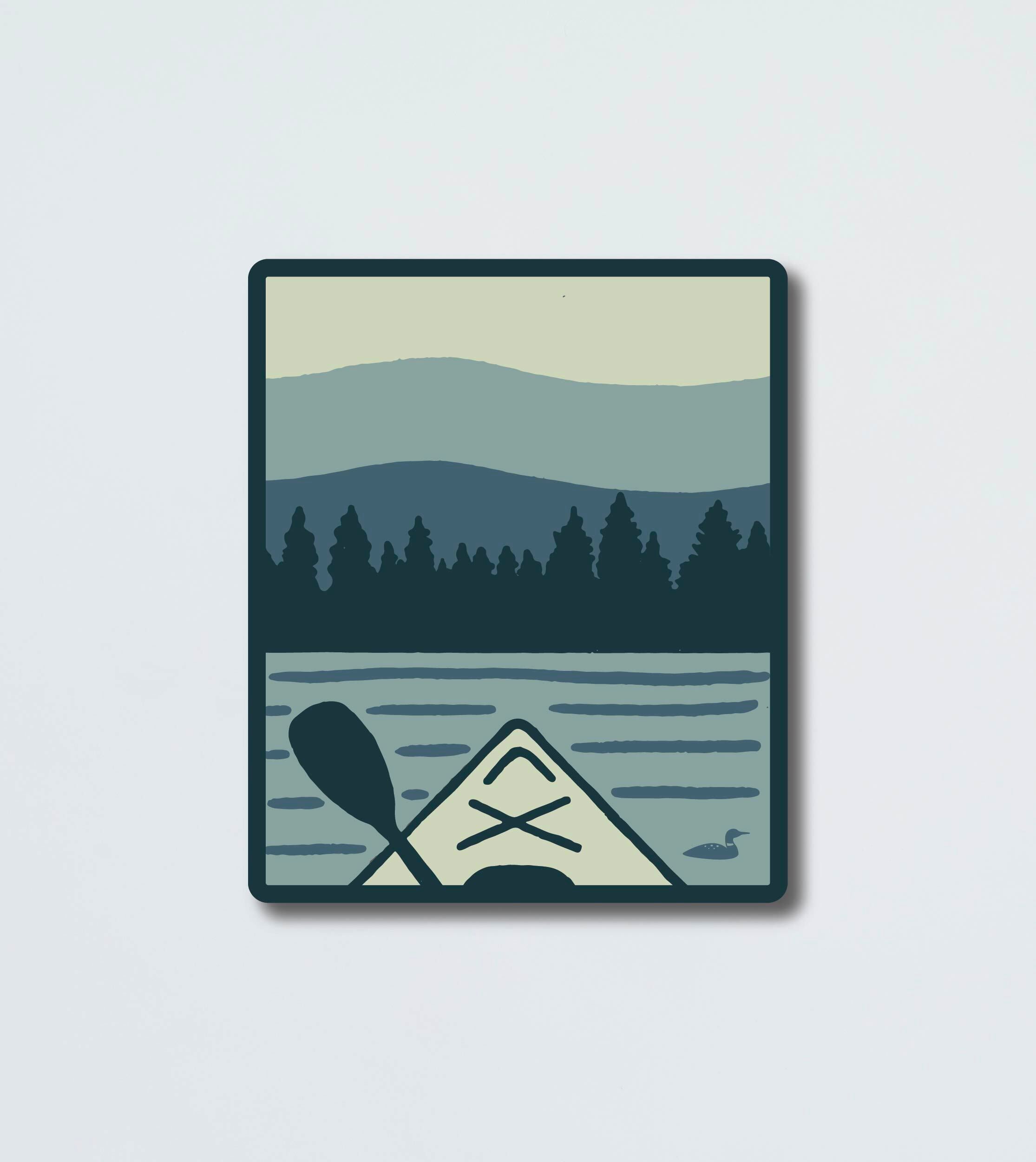 Sticker - Kayak