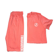 Red Spring Comfort Matching Short Sleeve Set