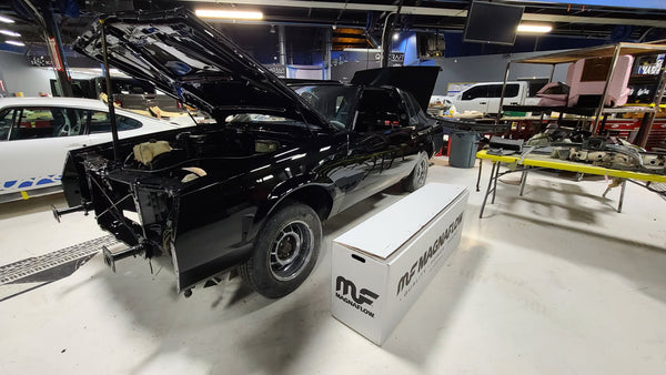 Buick Grand National getting worked on 