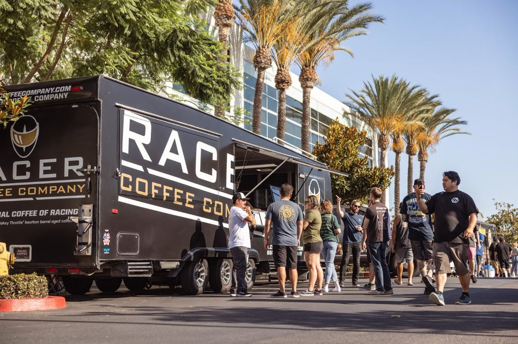 Racer Coffee at MagnaFlow Meetups