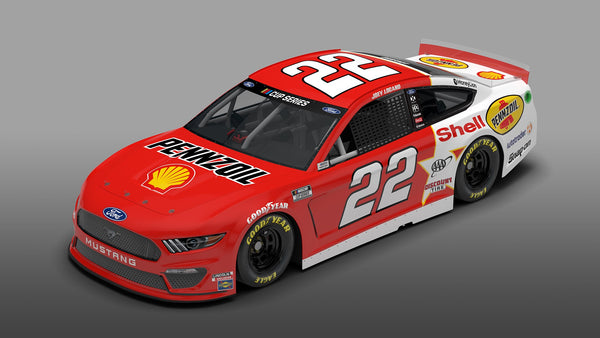 Joey Logano's NASCAR wrap in honor of Mario Andretti 