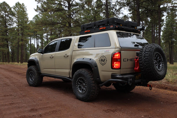 Overland Bison 2021 Chevy Colorado with MagnaFlow Overland Series Exhaust